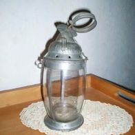 Blechlampe, Blechlaterne, antik, 100 Jahre alt