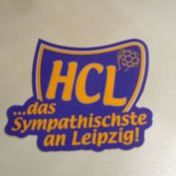 Aufkleber HC Leipzig das sympathischste an Leipzig (gebraucht neuwertig)