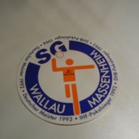 Aufkleber SG Wallau Massenheim (gebraucht neuwertig)
