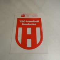Aufkleber TSG Handball Herdecke (gebraucht neuwertig)