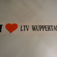 Aufkleber LTV Wuppertal (gebraucht neuwertig)