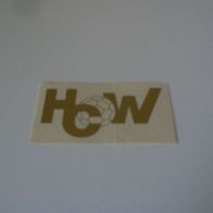 Aufkleber HCW HC Wuppertal (gebraucht neuwertig)