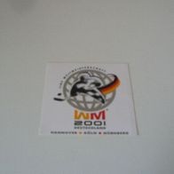 Aufkleber IHF WM 2001 Deutschland Motiv 3 (gebraucht neuwertig)