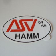 Aufkleber ASV Hamm 04/69 (gebraucht neuwertig)