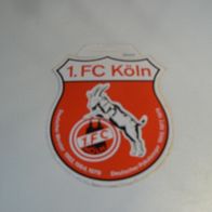 Aufkleber 1. FC Köln Motiv 5 (gebraucht neuwertig)