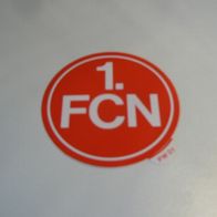 Aufkleber 1. FC Nürnberg (gebraucht neuwertig)