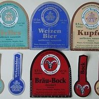 4 Bier-Etiketten - Brauerei Berghammer, Bayern