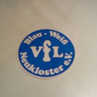 Aufkleber VFL Blau Weiß Neukloster (gebraucht neuwertig)