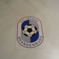 Aufkleber FC Stahl Brandenburg (gebraucht neuwertig)