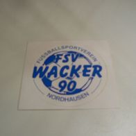 Aufkleber FSV Wacker 90 Nordhausen (gebraucht neuwertig)