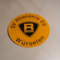 Aufkleber SV Rhenania 05 Würselen (gebraucht neuwertig)