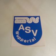 Aufkleber ASV Wuppertal Motiv 1 (gebraucht neuwertig)