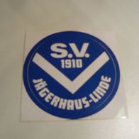 Aufkleber SV Jägerhaus Linde Wuppertal (gebraucht neuwertig)