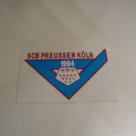 Aufkleber SCB Preussen Köln 1994 (gebraucht neuwertig)