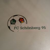 Aufkleber FC Schönberg 95 (gebraucht neuwertig)