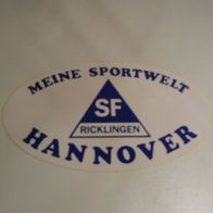 Aufkleber SF Ricklingen Hannover (gebraucht neuwertig)