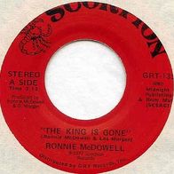 Ronnie McDowell - The king is gone US 7" Elvis Tribute