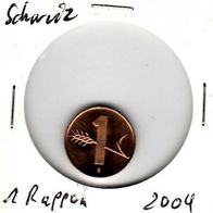 1 Rappen 2004 Schweiz