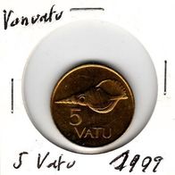 5 Vatu 1999 Vanutu