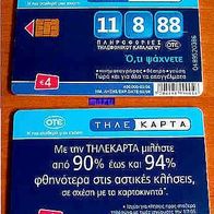 griechische Telefonkarte Karten-Nr. 0489520386