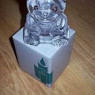 Partylite Kistall Teddybär Kerzenhalter