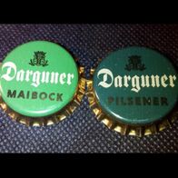 2 Darguner Maibock + Pilsener Bier Brauerei Kronkorken Dargun neu 2018 Kronenkorken