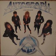 Autograph - loud and clear - LP - 1987 - Hardrock