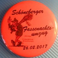 Anstecker Fastnachtsumzug Schöneberg 2017