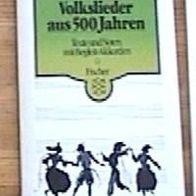 Klusen Volkslieder AUS 500 Jahren Text und Noten