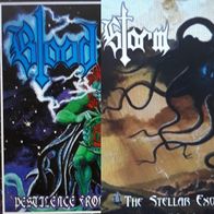 Blood Storm - Pestilence from the dragon star + The stellar exorcism CD Paket