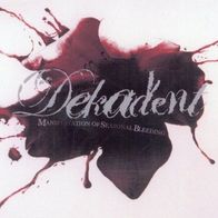 Dekadent - Manifestation of seasonal bleeding - Digi CD (NEU/ OVP)