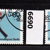 Berlin Mi. Nr. 698 + 699 Sporthilfe 1983 o <