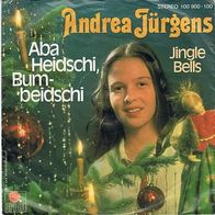 Andrea Jürgens - Aba heidschi, bum-beidschi / Jingle bells 7" mit PS