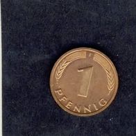 1 Pfennig Deutschland 1990 F