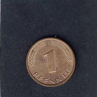 Deutschland 1 Pfennig 1983 J