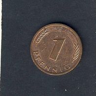 Deutschland 1 Pfennig 1982 J