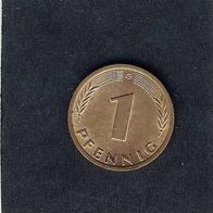 Deutschland 1 Pfennig 1981 G