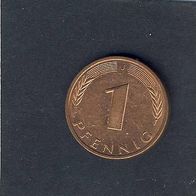 Deutschland 1 Pfennig 1981 J