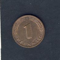 Deutschland 1 Pfennig 1978 D