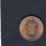 Deutschland 1 Pfennig 1977 G,