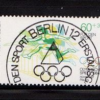 Berlin Mi. Nr. 716 Sporthilfe 1984: Hürdenlauf Frauen - Wert 60 + 30 Pf o <