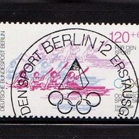 Berlin Mi. Nr. 718 (1) Sporthilfe 1984: Viererkajak Frauen - Wert 120 + 60 Pf o <