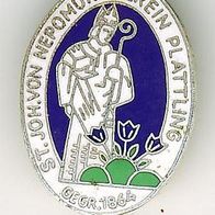 ST. Nepomuk Verein Plattling Anstecknadel Pin :