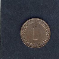 1 Pfennig Deutschland 1970 F