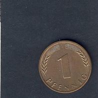 Deutschland 1 Pfennig 1969 J