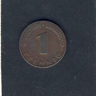 1 Pfennig Deutschland 1948 G