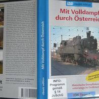 dvd Mit Volldampf durch Österreich LokReport , 1 Scheibe