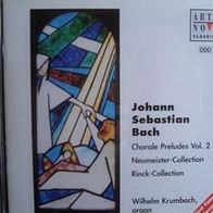 CD J.S. Bach - Johann Sebastian Bach - Chorale Preludes Vol. 2