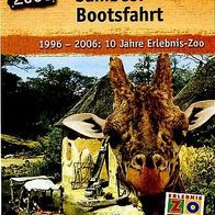 Zoo Hannover Eintrittskarte von 2006, Lesezeichen