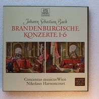 Concertus musicus Wien / N. Harnoncourt - Bach / Brandenburgische Koncerte, 2LP-Box